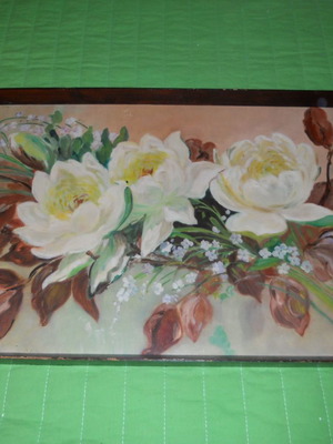 Ζωγραφικός πίνακας Καλαϊτζόγλου like new, υπογραφή P. Kalaidjoglou 1976