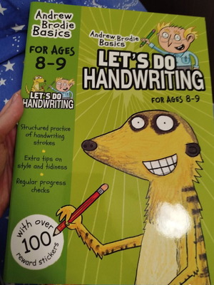 Let's Do Handwriting book for ages 8-9