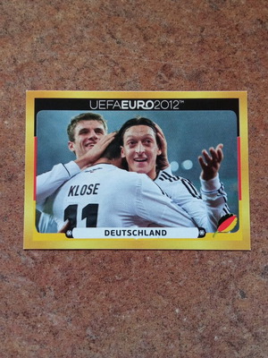 Panini Euro 2012 Deutschland Edition D20 Extra Player Sticker