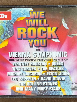 We Will Rock You 4 CD box set like new, Vienna Symphonic Orchestra Project