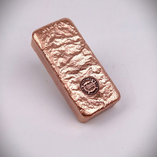 Επενδυτική Μπάρα Χαλκού 500g .999 Fine Copper HERACLES Καινούργιο Με Πιστοποίηση