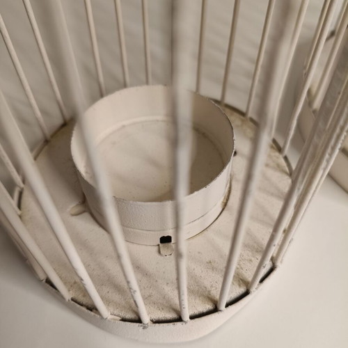Decorative candlesticks set birdcages like new for small and medium tealights