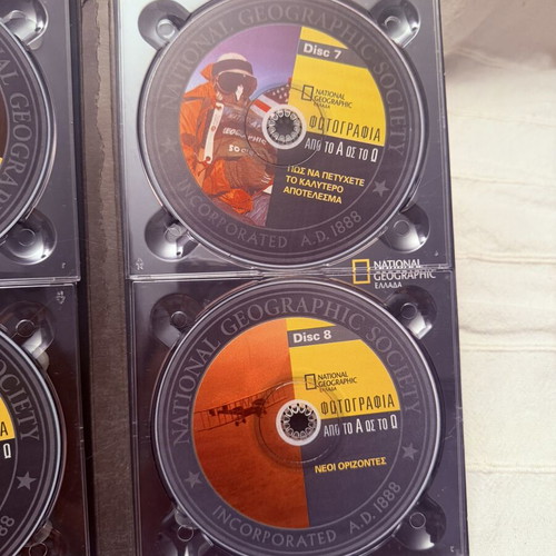National Geographic Photography A-Ω CD ROM boxset like new