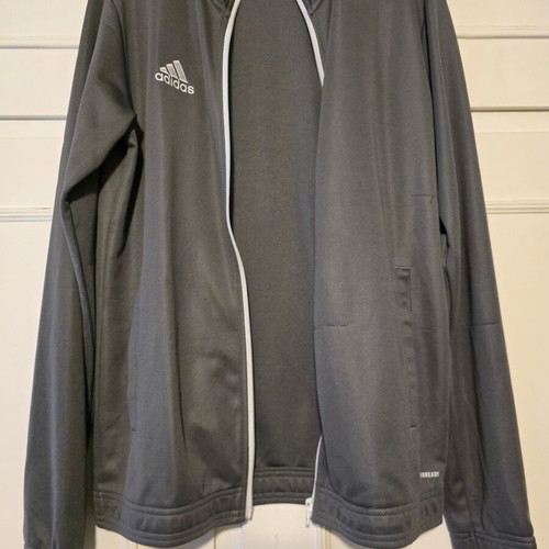 Adidas men's sports jacket like new, gray, size M