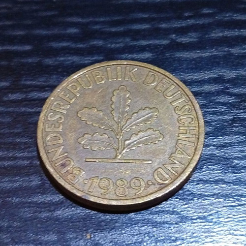10 Pfennig Coin Germany 1989 like new