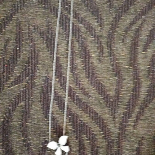 Silver butterfly necklace new