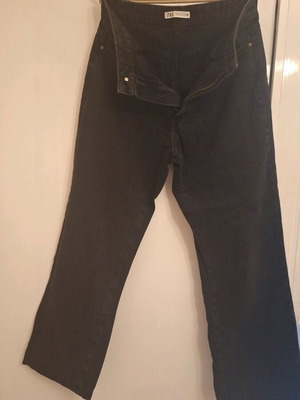 ZARA Black Women's Jeans Like New, Size EUR 42