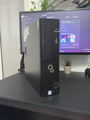 Fujitsu Esprimo D556 SFF επιτραπέζιος υπολογιστής μεταχειρισμένος, Intel i5 6400, 8GB RAM, 240GB SSD