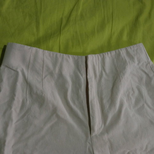 White Zara pants like new, size M