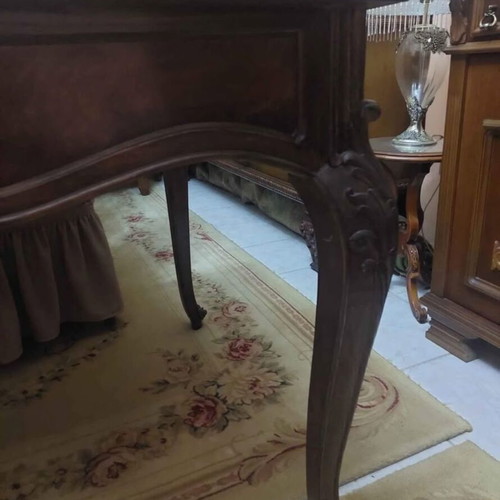 Solid Walnut Desk with Chair