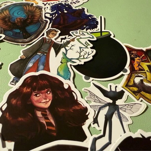 Harry Potter waterproof stickers, set of 32, new