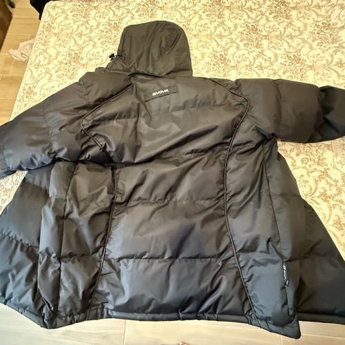 Givova Unisex jacket new, puffer, size S, black