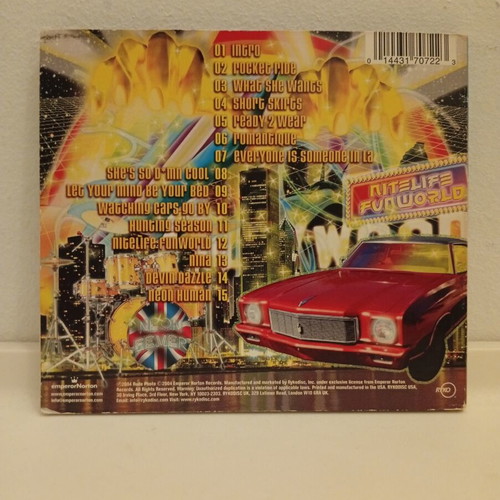Felix Da Housecat Devin Dazzle & The Neon Fever CD digipak used