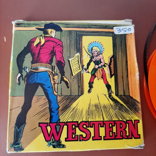 Super8 Western film used, vintage 60s