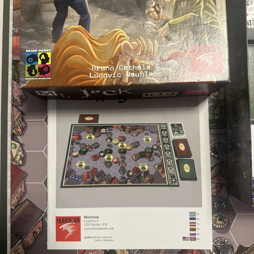 Mr. Jack Board Game new, for 2 players 9+