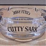  Cutty Sark Scots Whisky διαφημιστικό γυάλινο τασάκι
