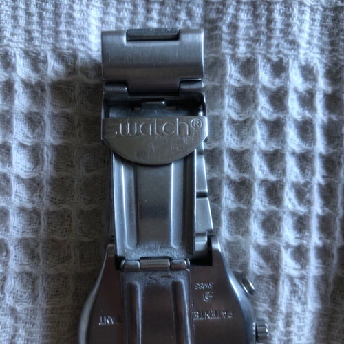 Swatch Irony used stainless steel watch silver