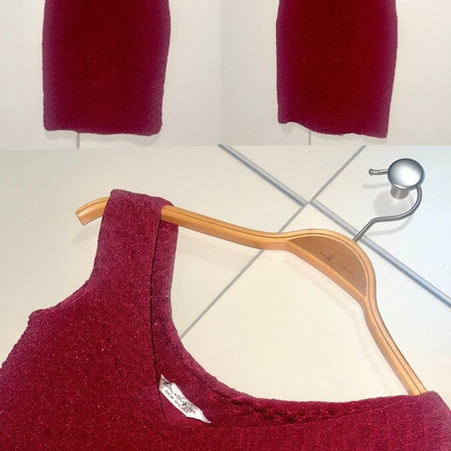 Miss Selfridge burgundy dress new, size S