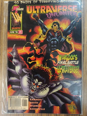 Comics Ultraverse Unlimited μεταχειρισμένο, Malibu