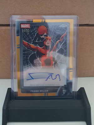 Daredevil Frank Miller Autograph Card New Limited 50