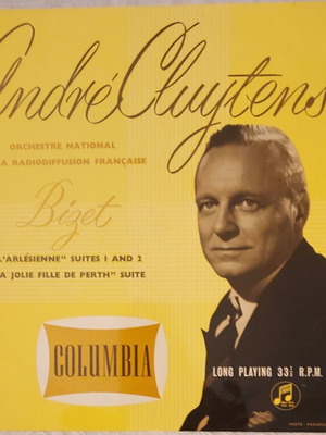 Bizet L'Arlesienne Suites 1 & 2 και La Jolie Fille De Perth Suite LP, André Cluytens