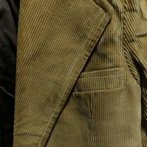 Men's jackets used, pack of 3, dark blue, gray, beige corduroy
