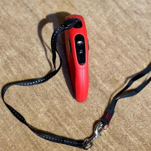 Hexi dog leash 8m for small dogs new, red