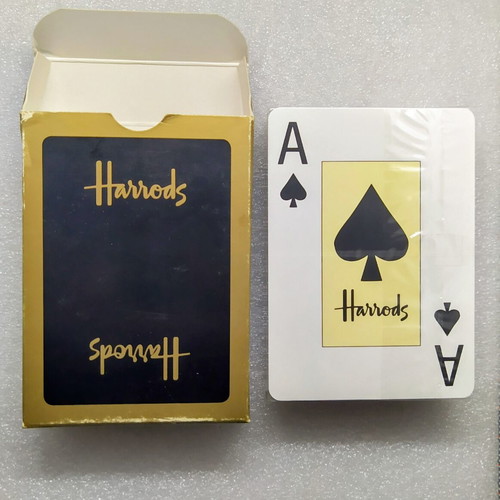 Harrods playing cards like new, collectible from the 90s