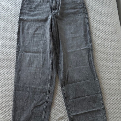 FB Sister Light Grey Baggy Jeans Size XS New