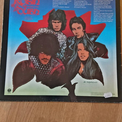 Thin Lizzy Black Rose LP like new, rock