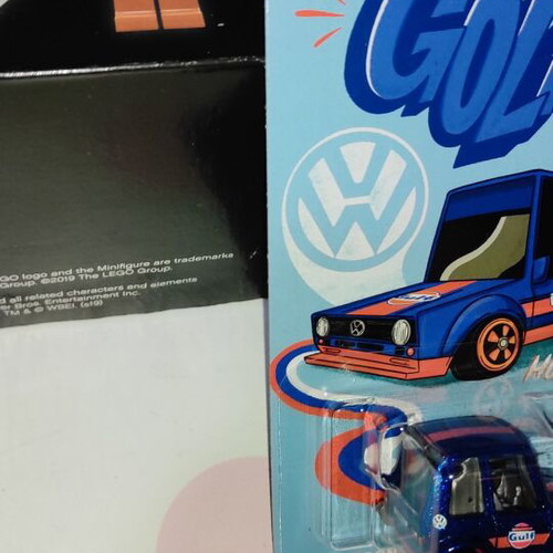 Hot Wheels 2025 Tooned *GULF* Silver Series Volkswagen Golf MK1 new