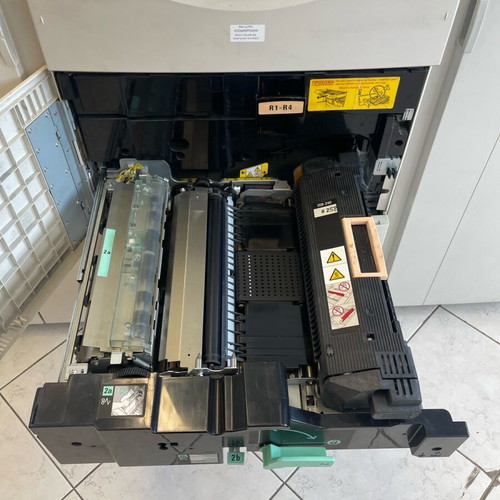 Xerox DocuColor 252 color copier used with finisher