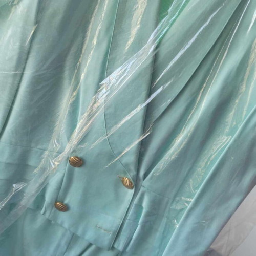Women's vintage turquoise suit set like new