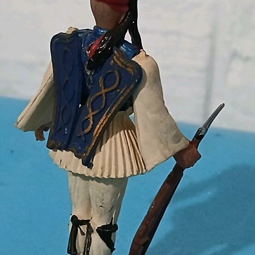 Evzones soldier figurine Athens used