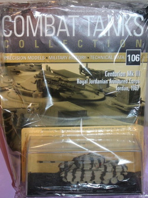 DeAgostini The Combat Tanks Collection Centurion Mk III Royal Jordanian Armoured Corps 1967 καινούργιο
