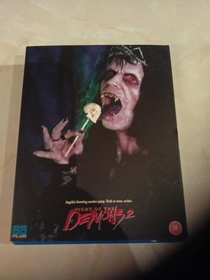 Night of the Demons 2 Blu-Ray άριστη κατάσταση με θήκη και επιπλέον υλικό
