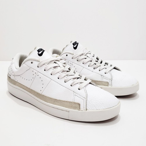 Nike DA2045 Blazer X white gum leather sneakers used, size 42-42.5