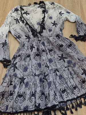 Dress Medium summer like new, gray