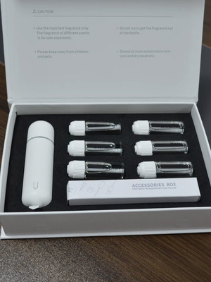 Електронен ароматизатор за кола и офис нов, USB зареждане