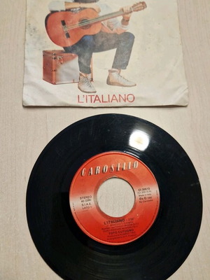 Toto Cutugno L'Italiano βινύλιο 7 ιντσών