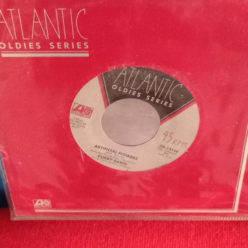 Bobby Darin Artificial Flowers Pop 45 RPM New