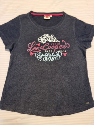 Lee Cooper women's blouse size L-XL like new, blue melange
