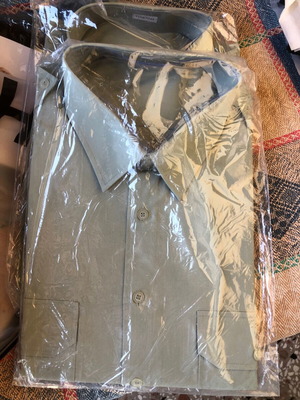 Military shirts winter long sleeve new, size XL, pack of two