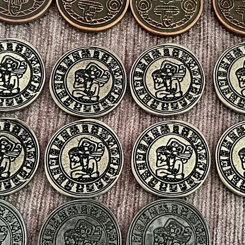Metal coins pack of 23 pieces