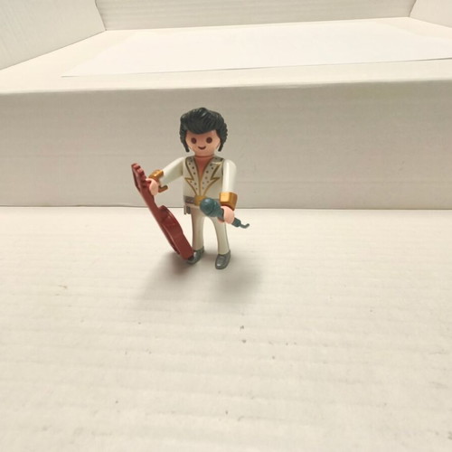 Elvis Presley Playmobil with microphone and guitar like new