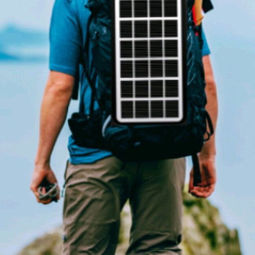 Φωτοβολταϊκό powerbank GD Super καινούργιο με ηλιακό πάνελ 15W και μπαταρία 1200mAh