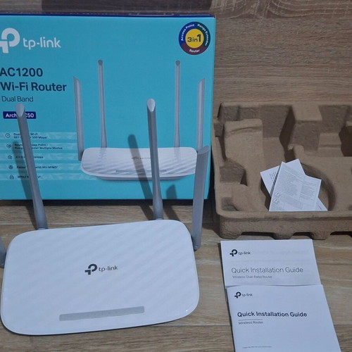 TP-LINK Archer C50 v4 Wireless Router Wi-Fi 5 like new, 4 ports