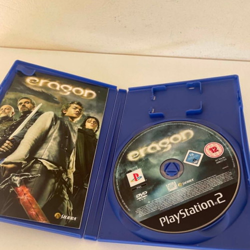 Eragon PS2 game used, complete with manual