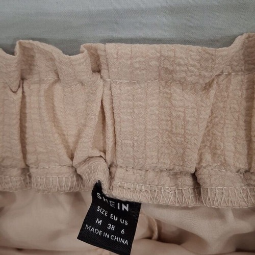 Shein beige skirt-shorts, medium