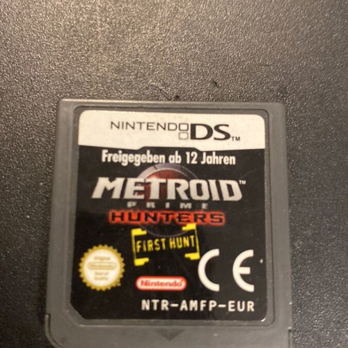 Metroid Prime Hunters Nintendo DS cartridge like new